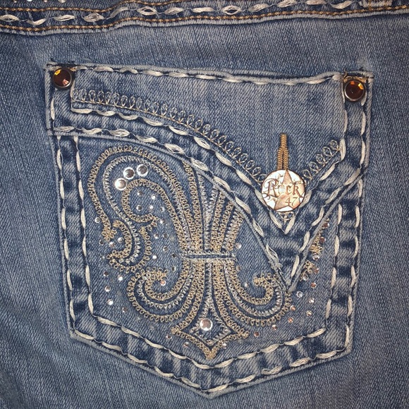 Wrangler Rock 47 Low Rise Jeans - Picture 8 of 9